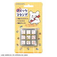 #ビバリー(国内販売のみ） 印章用品 チェックスタンプ ゴム印 はなまるおばけ CK9-063