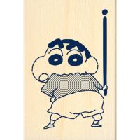 #ビバリー(国内販売のみ） 印章用品 ますてのあいぼう・クレヨンしんちゃん ゴム印 しんちゃんフラッグ TSW-222