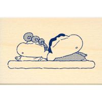 #ビバリー(国内販売のみ） 印章用品 ますてのあいぼう・クレヨンしんちゃん ゴム印 すやすや TSW-225