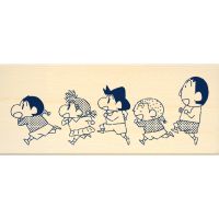 #ビバリー(国内販売のみ） 印章用品 ますてのあいぼう・クレヨンしんちゃん ゴム印 カスカベ防衛隊 TSW-227