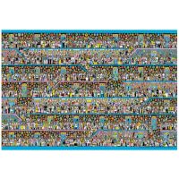 #ビバリー(国内販売のみ） パズル ジグソーパズル 1000ピース Where's Wally? とけいだらけの ときのろうか M81-734