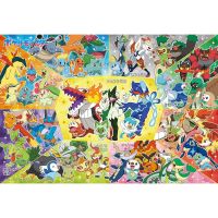 #ビバリー(国内販売のみ） ジグソーパズル　パズル ジグソーパズル 100ピース ポケモンどんな形になるのかな？ 100-050