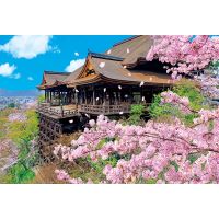 #ビバリー(国内販売のみ） ジグソーパズル 桜咲く清水寺 1000ピース  1000-081