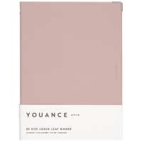#マルマン バインダー ユアンス（YOUANCE） B5 ライトパープルピンク F119-38