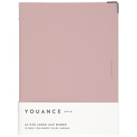 #マルマン バインダー ユアンス（YOUANCE） A5 ライトパープルピンク F416-38