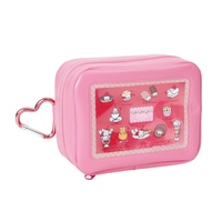 #エムプラン(国内販売のみ） 身辺雑貨 スクエアミニポーチ  ニャンニャンニャンコ 023014-57