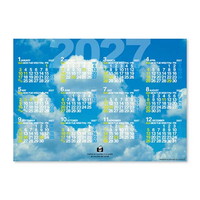 #新日本カレンダー 2027年度カレンダー エトランジェ B3ポスター スカイ   NK-4916_27