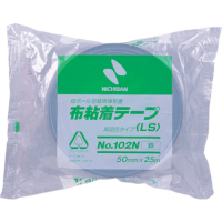 #ニチバン 布粘着テープ ヌノネンチャクテープ 50㎜×25m 銀 102N10－50