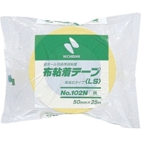 #ニチバン 布粘着テープ ヌノネンチャクテープ 50㎜×25m 黄102N2－50