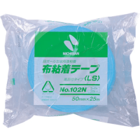 #ニチバン 布粘着テープ ヌノネンチャクテープ 50㎜×25m ライトブルー 102N20－50