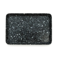 #ハイタイド(国内販売のみ）  Marbled デスクトレイ M ブラック DB064-BK