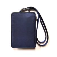 #新工精機 身辺雑貨 ブックポーチ A6 ネイビーブルー MM-812