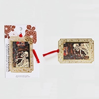 #東洋精密工業 読書関連小物 浮世絵ブックマーク  相馬ﾉ古内裏 UK011