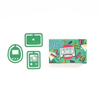 #東洋精密工業 事務小物 レトロクリップ  レトロゲーム PC090