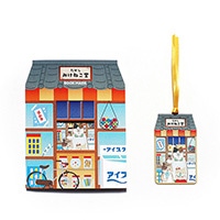 #東洋精密工業 読書関連小物 ねこ町3丁目商店街ブックマーク･駄菓子  みけねこ堂 DBB038
