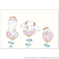 #アクティブコーポレーション(国内販売のみ） カード トコロコムギ×サンリオコラボ　ポストカード   M01-PPA-237