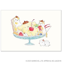 #アクティブコーポレーション(国内販売のみ） カード トコロコムギ×サンリオコラボ　ポストカード   M01-PPA-241