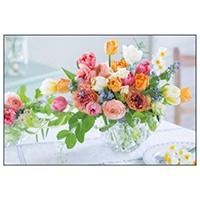 #アクティブコーポレーション カード フラワーポストカード   L12-PE-284