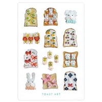 #アクティブコーポレーション カード 東ちなつクリアポストカード  トースト･色々 M03-PP-94
