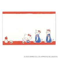 #アクティブコーポレーション(国内販売のみ） カード トコロコムギ×サンリオコラボ　ミニメッセージカード   M01-ANK-115