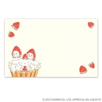 #アクティブコーポレーション(国内販売のみ） カード トコロコムギ×サンリオコラボ　ミニメッセージカード   M01-ANK-116