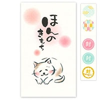 #アクティブコーポレーション ポチ袋 ぽち袋  ねこ L08-APS-335