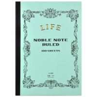 #ライフ ノーブルノート　横罫　A4判 N37