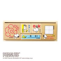 #こどものかお(国内販売のみ） 印章用品 スヌーピーはなまるスタンプセット   2281-001
