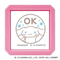 #こどものかお(国内販売のみ） スタンプ サンリオキャラクターズ浸透印SQ  シナモロール／OK 2411-015