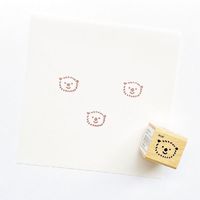 #こどものかお 印章用品 Ｎアイラブスタンプ  ラッコ 1530-046