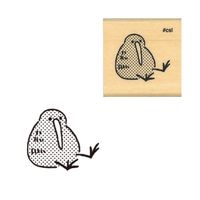 #こどものかお 印章用品 Ｎアイラブスタンプ  キーウィ座り 1533-097