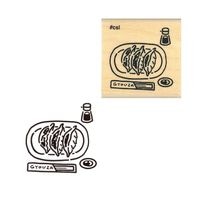 #こどものかお 印章用品 Ｎアイラブスタンプ  餃子 1533-099