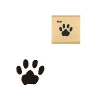 #こどものかお 印章用品 Ｎアイラブスタンプ  肉球  1530-052