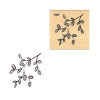 #こどものかお 印章用品 Ｎアイラブスタンプ  枝葉 1533-101