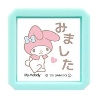 #こどものかお(国内販売のみ） 印章用品 サンリオ浸透印  マイメロディ･みました 2416-009