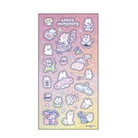 #funbox(国内販売のみ） シール ホログラムシール  ピンク 25000701