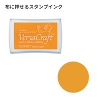 #こどものかお 印章用品 スタンプ用インクパッド･バーサクラフト L サフラン 19942-211