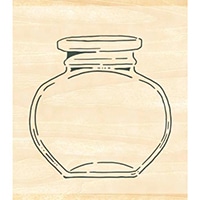 #ビバリー スタンプ インクのあいぼう  ガラス瓶 TSW-126