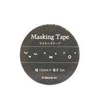 #BSS(国内販売のみ) マスキングテープＢ ミッフィー  ブラック EB216B