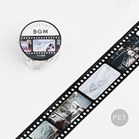 最終_#ビージーエム   クリアテープ  フィルム 黒 BM-CFM001