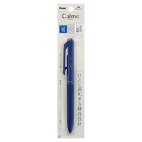 #ぺんてる 油性ボールペン パック Calme単色 0.5mm ブルー軸 青 XBXA105C-C