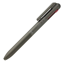 #ぺんてる 油性ボールペン Calme3色 0.5mm カーキ軸  BXAC35D