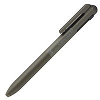 #ぺんてる 油性ボールペン Calme多機能 0.7mm カーキ軸  BXAW375D