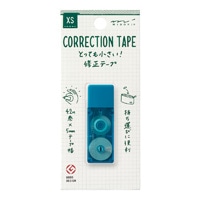 【ミドリ】修正テープ XS 青  35265