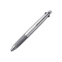 【三菱鉛筆】(国内販売のみ)多色ボールペン ジェットストリーム 4&1 5機能ペン シルバー  MSXE510007-26