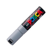#三菱鉛筆（国内販売のみ） 水性ペン ポスカ 太字 灰色  PC8K-37
