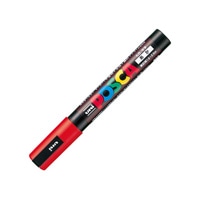 #三菱鉛筆（国内販売のみ）水性ペン ポスカ 中字 赤  PC5M-15