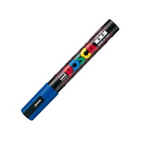 #三菱鉛筆（国内販売のみ）水性ペン ポスカ 中字 青  PC5M-33