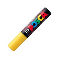 #三菱鉛筆（国内販売のみ） 水性ペン ポスカ 極太 黄  PC17K-2