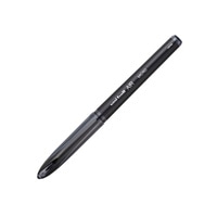【三菱鉛筆】(国内販売のみ)水性ボールペン ユニボールエアキャップ式･直液式 0.5mm 黒  UBA20105-24